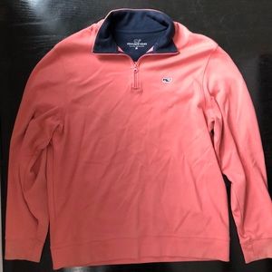 Vineyard Vines Shirts - Men Vineyard Vines Nantucket red half zip pullover Vineyard Vines Shirts - Men Vineyard Vines Nantucket red half zip pullover